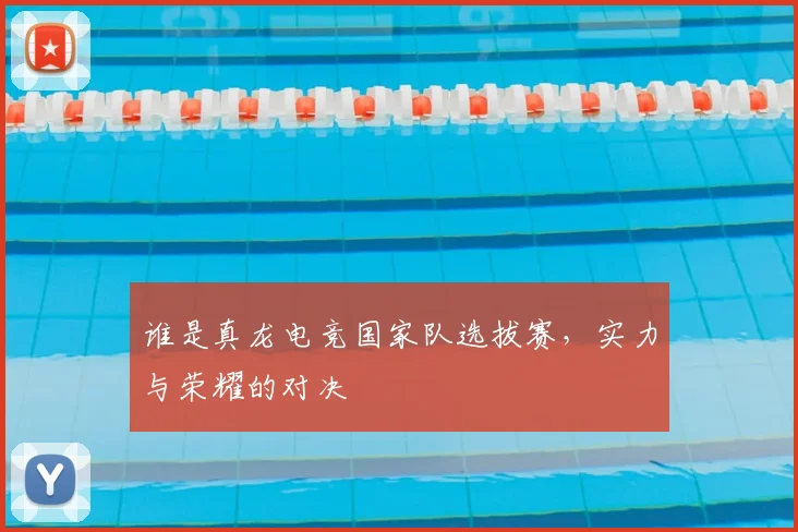 谁是真龙电竞国家队选拔赛，实力与荣耀的对决