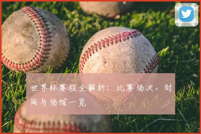 世界杯赛程全解析：比赛场次、时间与场馆一览